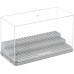 Lassuzie Acrylic Display Case, Construction Kit, Display Box, Dustproof Protective Display Case for Mini Figures, Brick Block, Action Figures, Blocks, Storage Display (A)