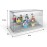 Lassuzie Acrylic Display Case, Construction Kit, Display Box, Dustproof Protective Display Case for Mini Figures, Brick Block, Action Figures, Blocks, Storage Display (A)