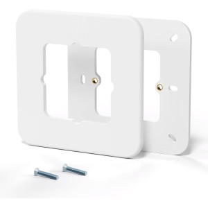 Wall Plate for Box 503, Adaptation Plate WiFi Thermostat, Tado, Box Cover for Box 503, 12 cm x 12 cm
