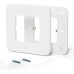 Wall Plate for Box 503, Adaptation Plate WiFi Thermostat, Tado, Box Cover for Box 503, 12 cm x 12 cm