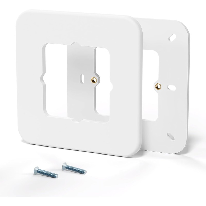 Wall Plate for Box 503, Adaptation Plate WiFi Thermostat, Tado, Box Cover for Box 503, 12 cm x 12 cm