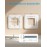 Wall Plate for Box 503, Adaptation Plate WiFi Thermostat, Tado, Box Cover for Box 503, 12 cm x 12 cm
