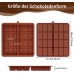 Chocolate Mould Silicone Deep, Pack of 2 Silicone Moulds, Chocolate Dubai Chocolate Mould, Deep Chocolate Bar Mould for Chocolate, Chocolate, Sweets