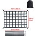 NEWFUN Luggage Net for Pickup Trucks, 106 x 127 cm Net for Trailers, Load Securing Net, Heavy Duty Cargo Area Net for Load Securing, Luggage Net Car for Truck Load, Trailer, Trunk, SUVs