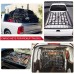 NEWFUN Luggage Net for Pickup Trucks, 106 x 127 cm Net for Trailers, Load Securing Net, Heavy Duty Cargo Area Net for Load Securing, Luggage Net Car for Truck Load, Trailer, Trunk, SUVs