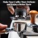 NEUTYPECHIC Coffee Distributor 53 mm, Espresso Leveler Compensation Tool for 54 mm Coffee Portafilter, Coffee Distributor Barista Tool for Sage Barista Pro, Sage Barista Express, De'Longhi