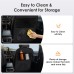 NEUTYPECHIC Pack of 2 Car Seat Organisers, Children, Anti-Kick and Wear-Resistant, Backrest Protection, Car Children with Storage Bag, Seat Protection, Car Backrest, Waterproof, Back Seat Organiser