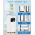Portable Air Conditioner 7000BTU with Cooling, Ventilation and Dehumidification Mode, 2 Control Modes, Installation Kit, Digital Display, for Home